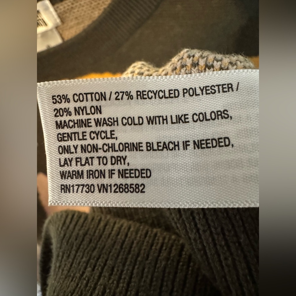 Target Multicolor Abstract Crew Neck Sweater - Picture 5 of 6